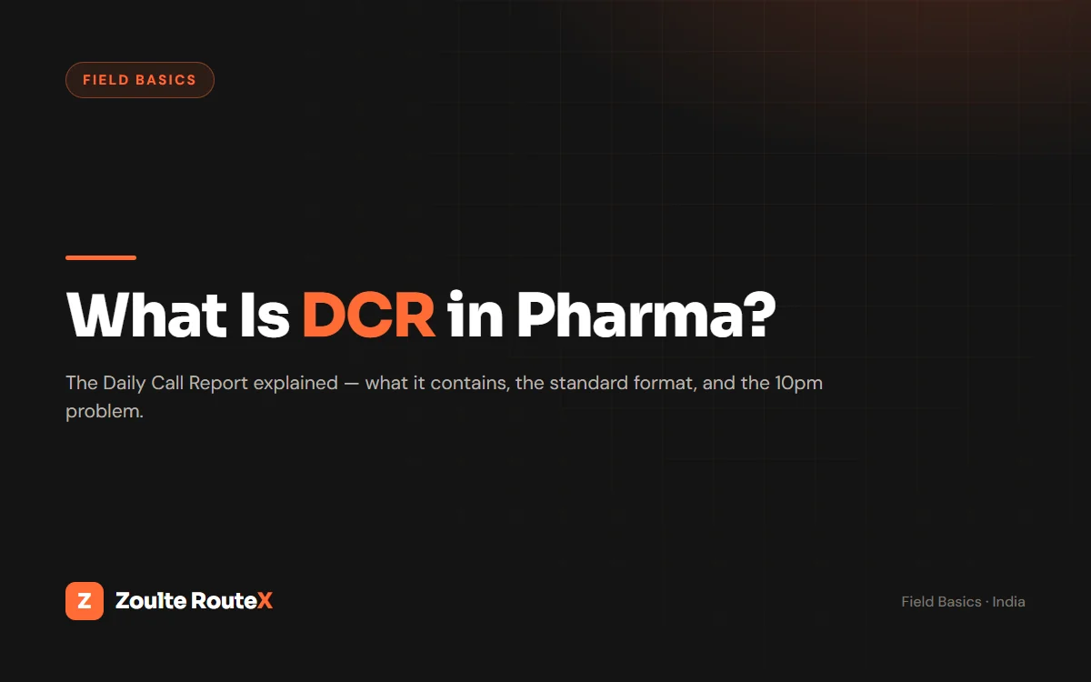 What Is DCR in Pharma? Daily Call Report Explained (With Format)